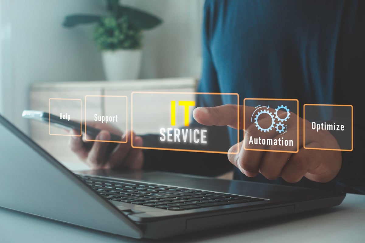 Professional workspace representing dedication and service